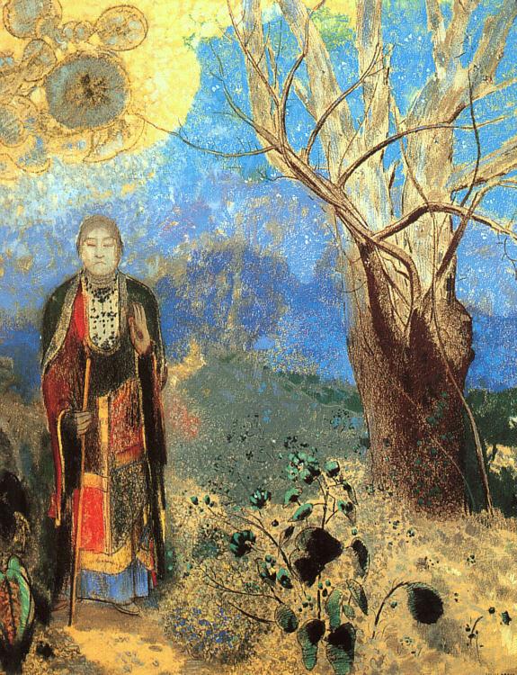 Odilon Redon The Buddha Germany oil painting art